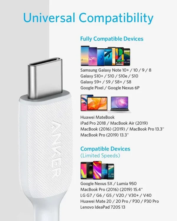 Anker PowerLine III USB-C to USB-C 2.0 Cable - Image 4
