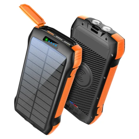 Promate SolarTank-20PDQi 20000mAh Solar Power Bank
