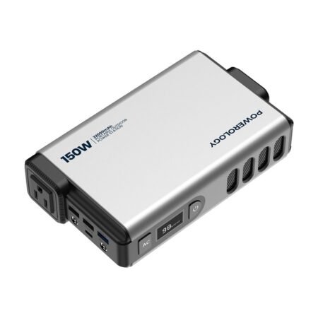 Powerology Mini Power Station with AC Output 32000mAh 150W