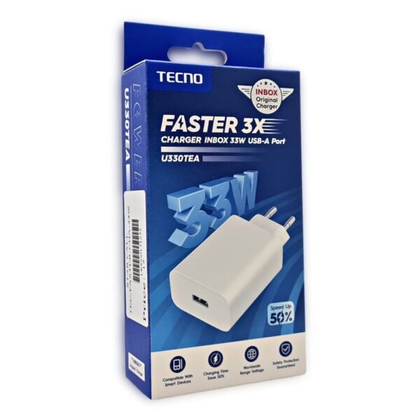 TECNO 33W USB-A Charger