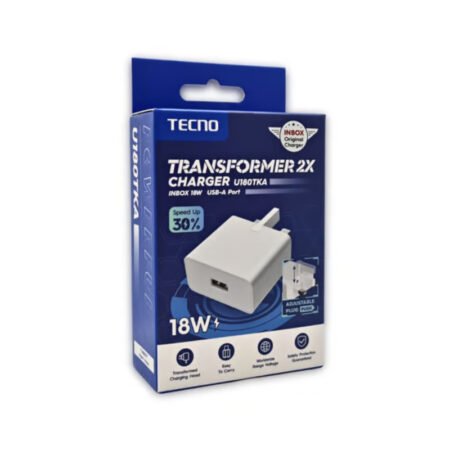 TECNO 18 Watts USB-A Port