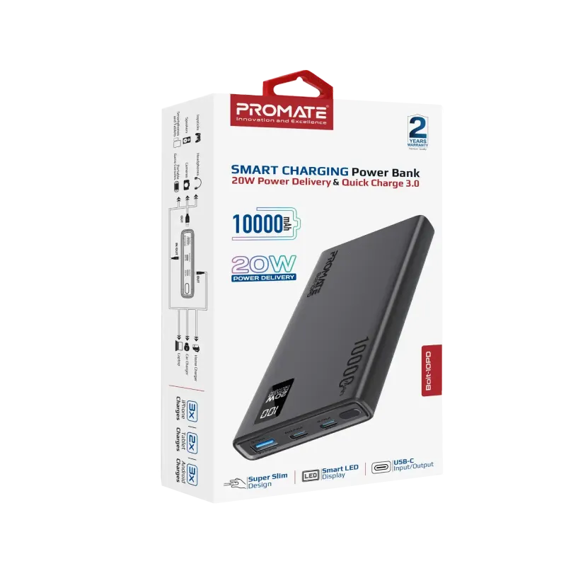 Promate Bolt-10PD Power Bank